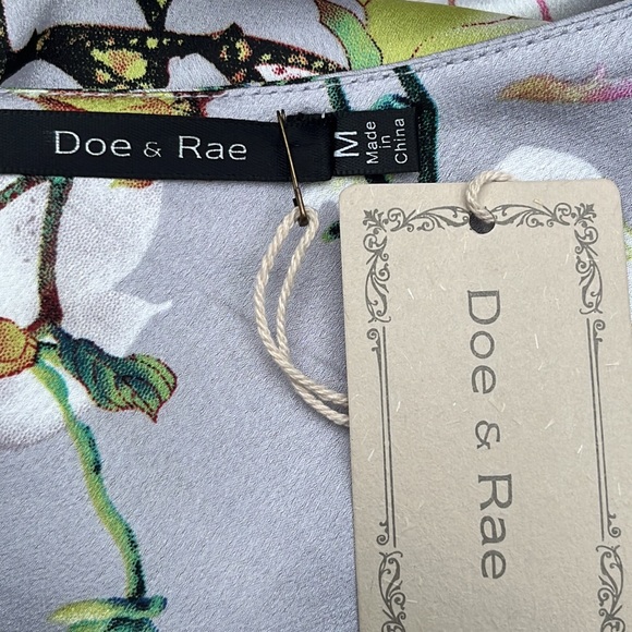 NWT Doe & Rae Asian insured cami M - Picture 6 of 10